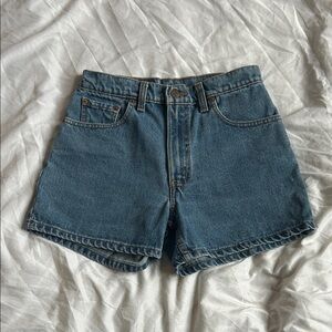 Levi’s Vintage High Waisted Denim Shorts